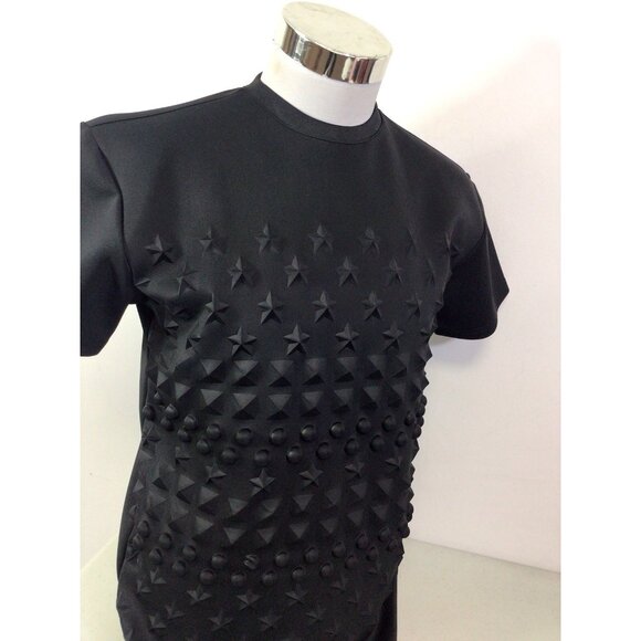 Bleeker and Mercer Embossed Star T Shirt Top Mens Small New - Picture 6 of 10